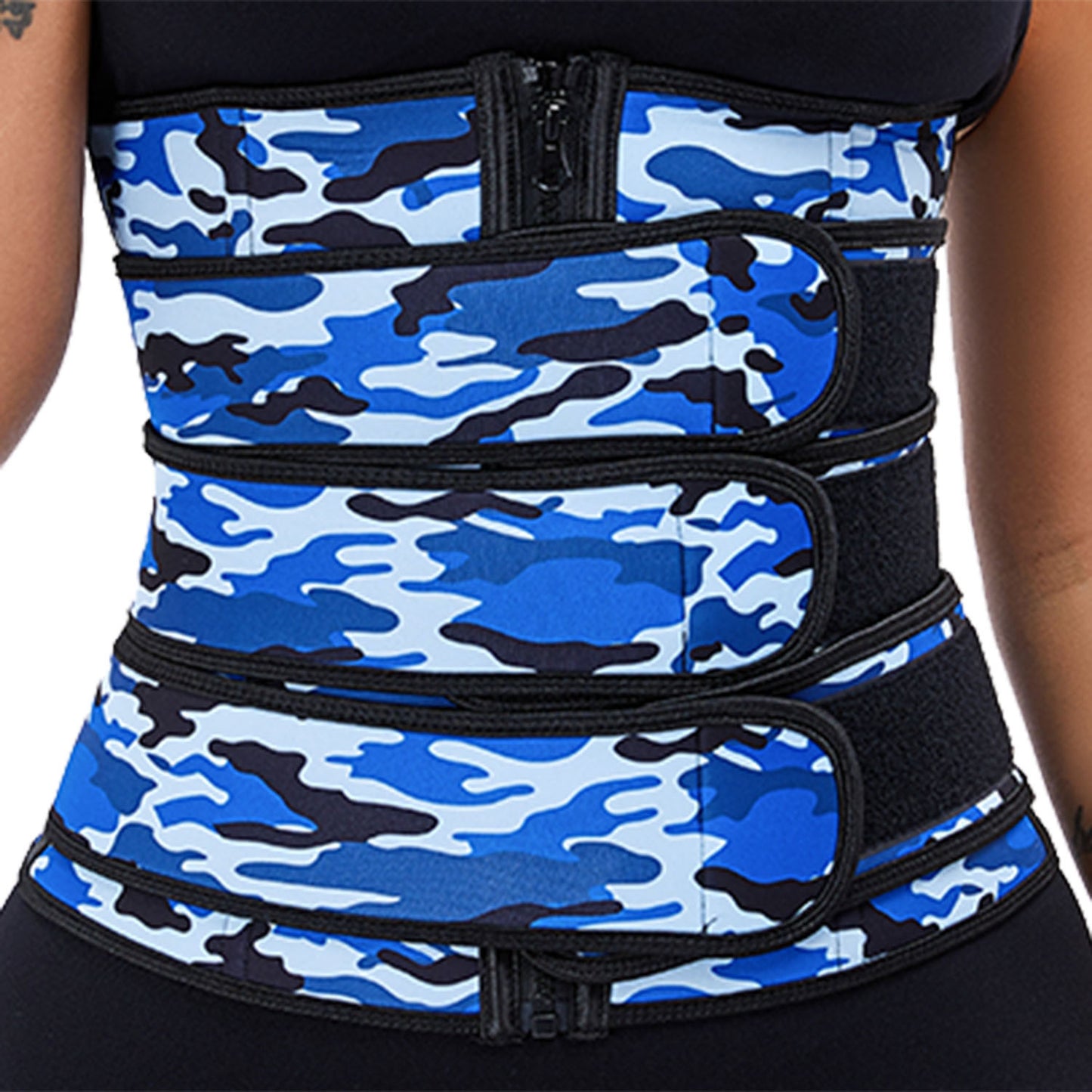 Camouflage three-in-one waist belt, restraint belt, slimming belt