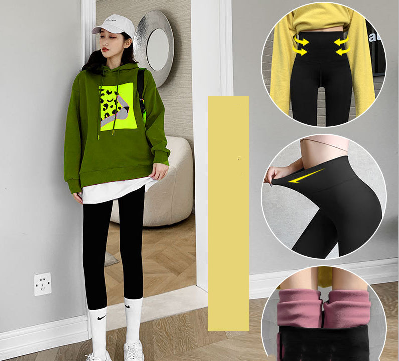 Women's Outer Wear Plus Velvet Thick Leggings