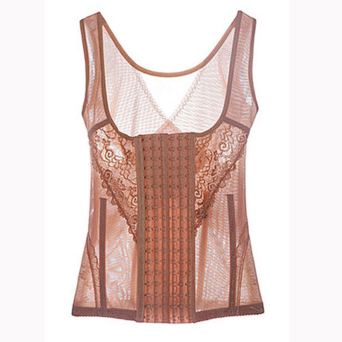 Six-breasted corset top ladies corset plus size
