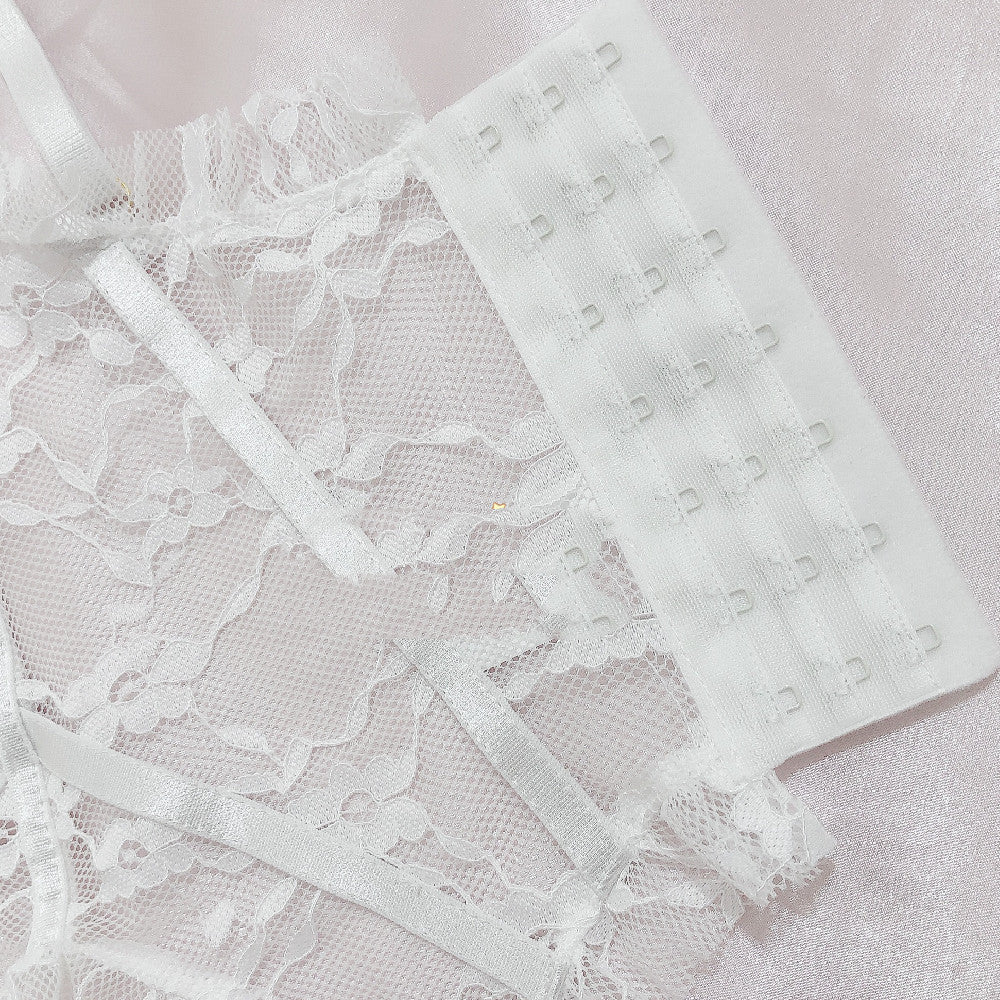 French Girl Sweet Lace Small Sling Short Corset