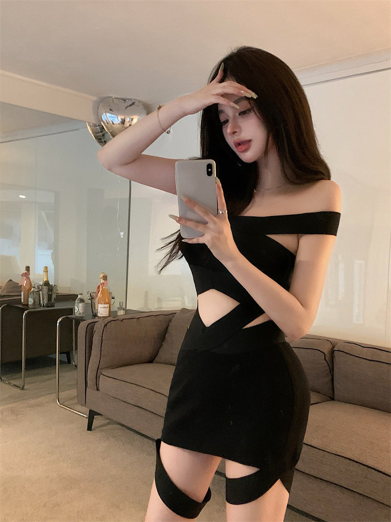Chic Camisole Top Women's Suit High Waist Slim