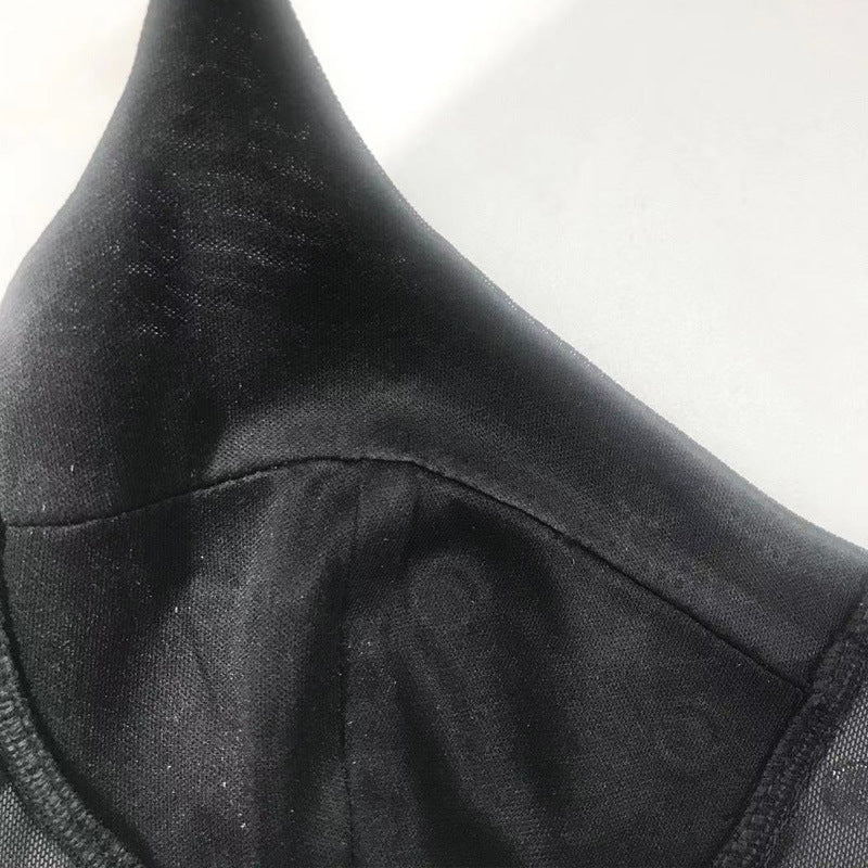 Straptype Bottoming On Neck Sexy Corset Camisole