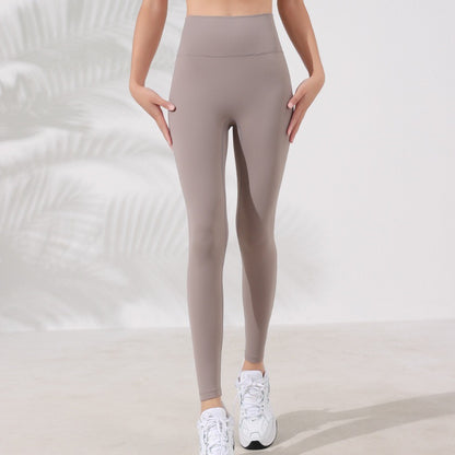 Women's Autumn And Winter Nude Feel High Waist Yoga Pants