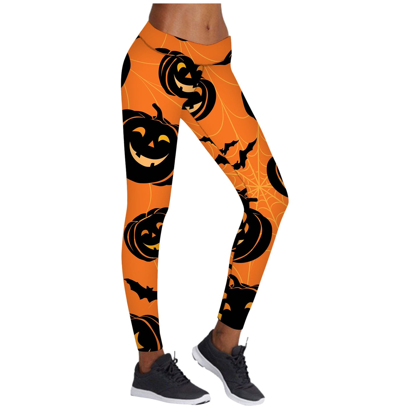 Printed Leggings Halloween Sports Yoga Pants High Stretch Pencil Pants