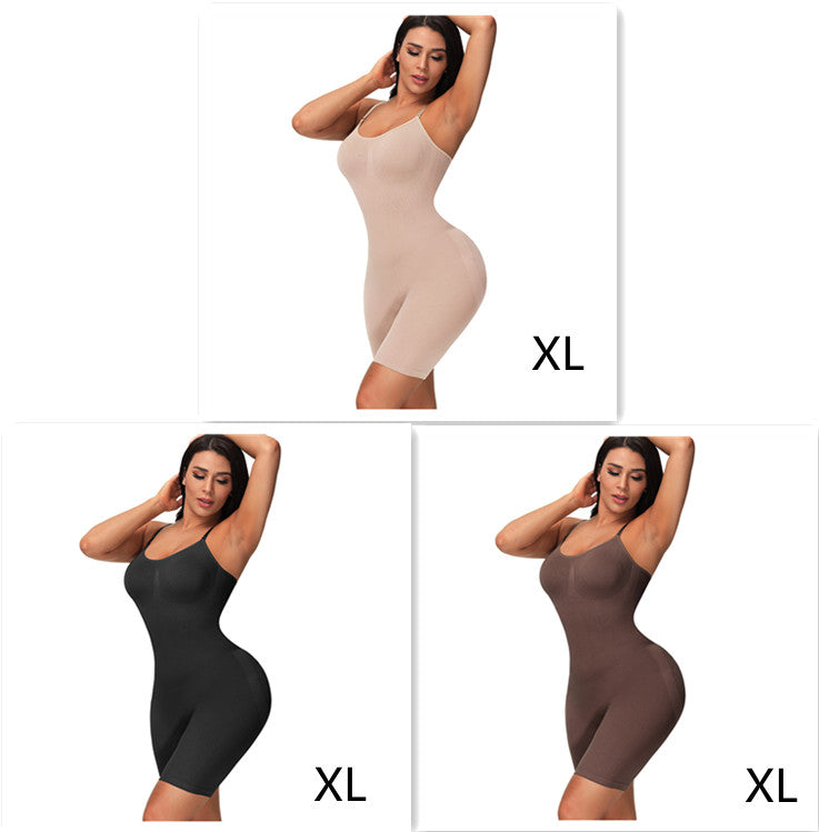 Women's Seamless Body Shaping Bodysuit Thin Elastic Body Shaping