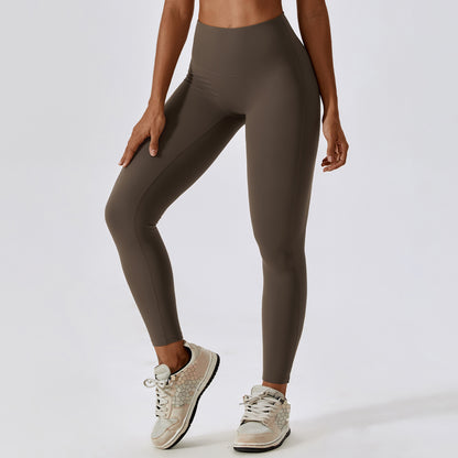 Quick-drying Nude Feel Hip Raise Yoga Pants Women's Outdoor Leggings