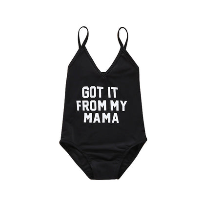 Sling bodysuit beach swimsuit