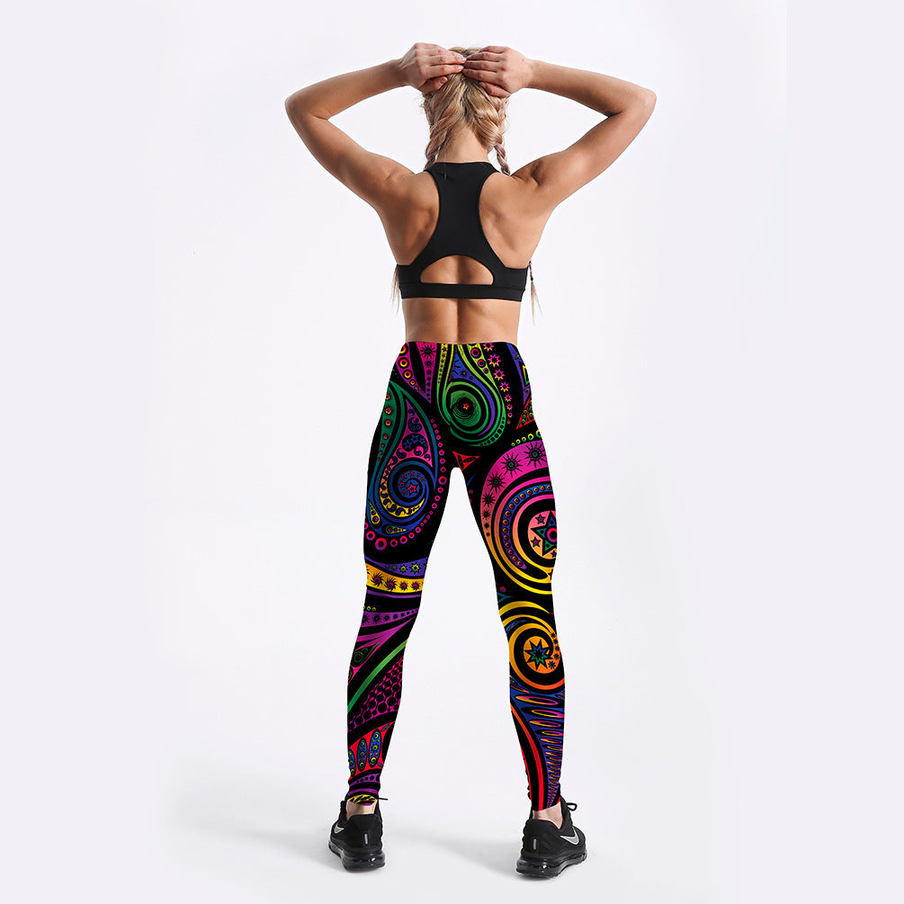 Printed leggings for women