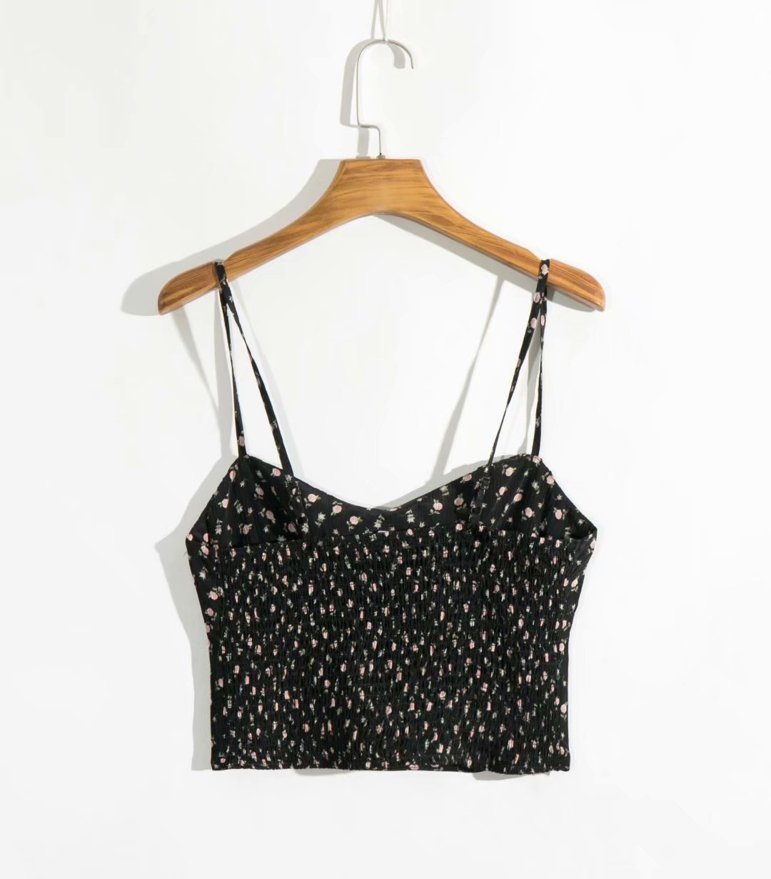 Niche retro short camisole top