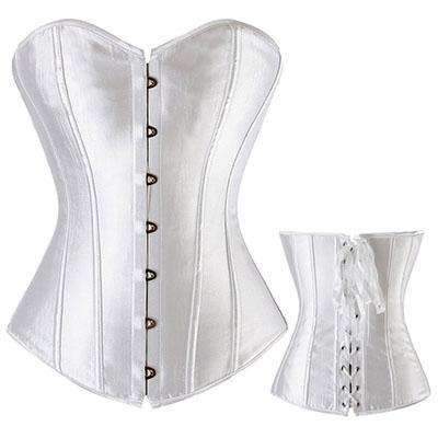 Bustier Lace up Boned Top Corset Waist Shaper