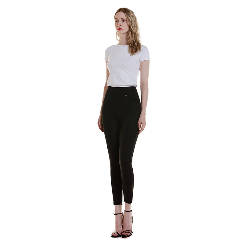 Ladies black pencil pants