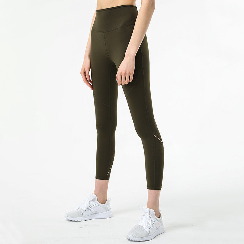 High waist hip yoga pants