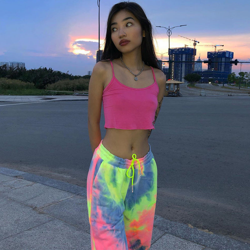 Tie-Dye Fashion Casual Pants