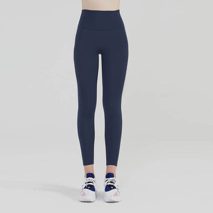 High-waisted workout pants