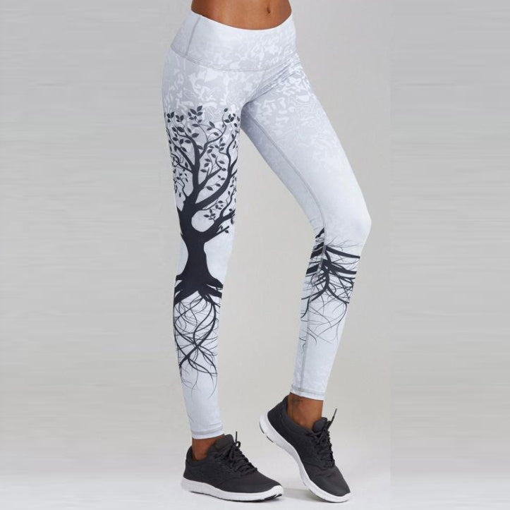 Women's Sports Yoga Pants Print Leggings