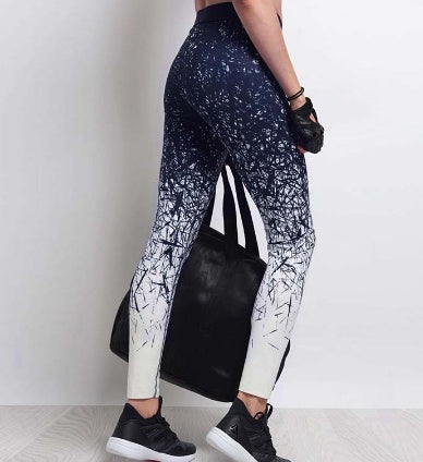 Yoga Pants Women Sports Clothing Chinese Style Printed Yoga leggings