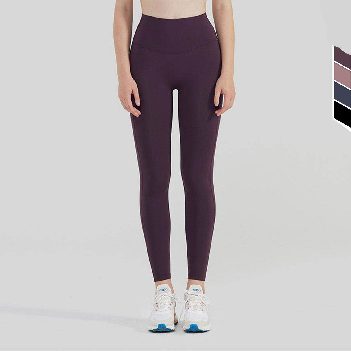 High-waisted workout pants