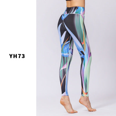 Printed sports leggings