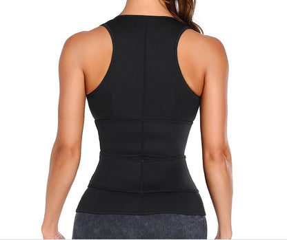 Adjustable Waist Velcro Double Waist Zipper Shaper