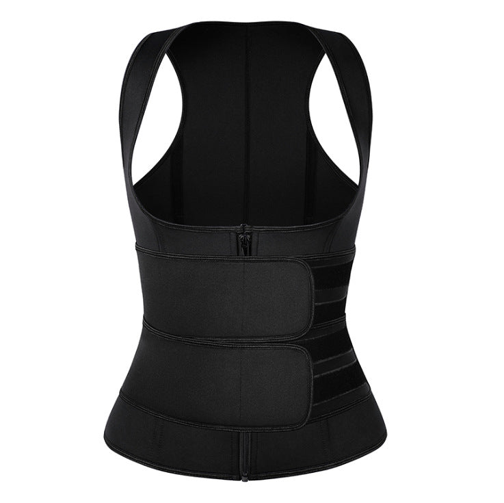 Adjustable Waist Velcro Double Waist Zipper Shaper