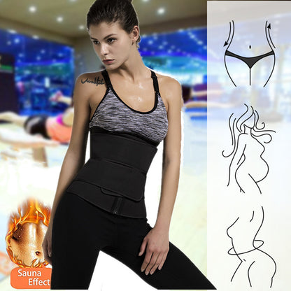 Women's Sports Waistband Plus Size Shapewear Neoprene Corset Sweaty Belly Belt