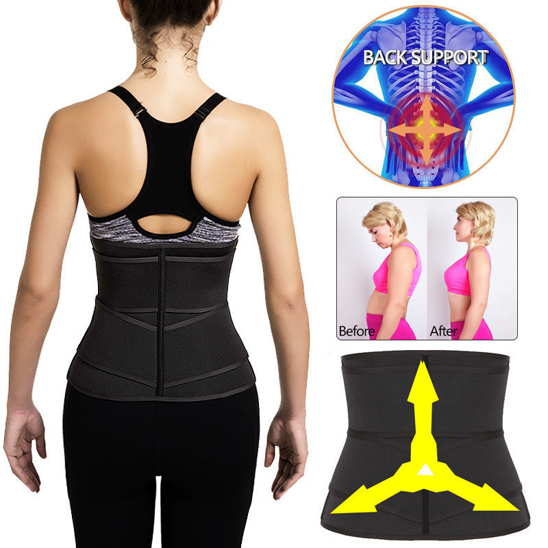 Women's Sports Waistband Plus Size Shapewear Neoprene Corset Sweaty Belly Belt