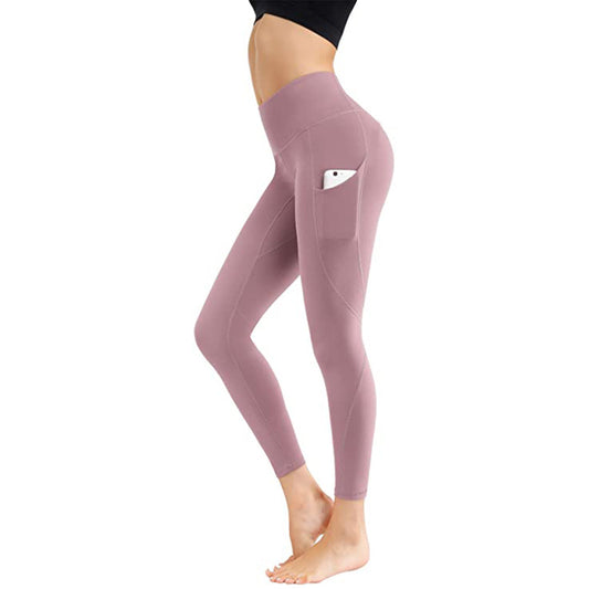 Women Running Fitness Solid Leggings Push Up