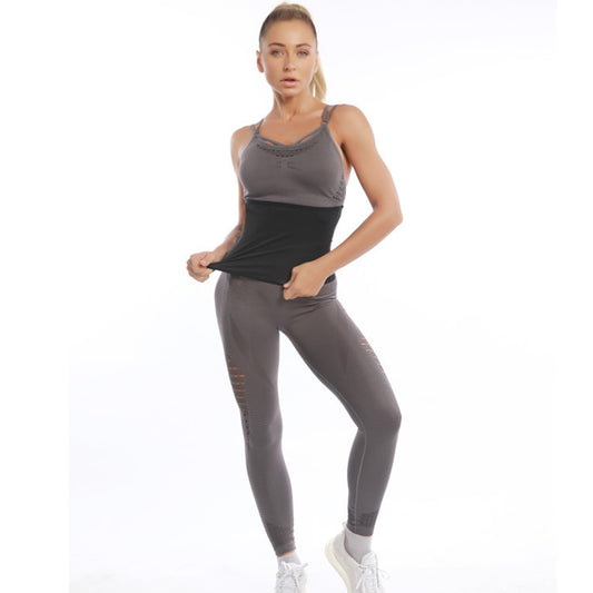 Sweat Suit Sports Fitness Belt Abdomen Waist Protection Corset Belt