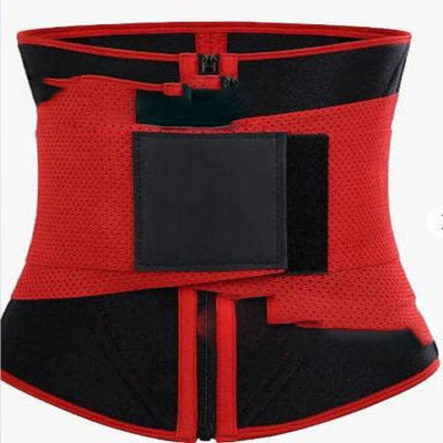 Sport double belt compression belly corset