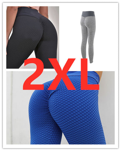 Plaid Leggings Fitness Yoga Pants Women's Seamless