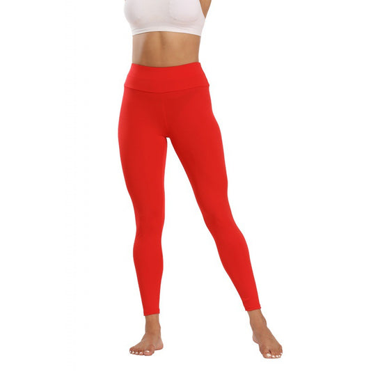 Women's Stitching Slim Peach Yoga Pants Fitness Exercise Leggings