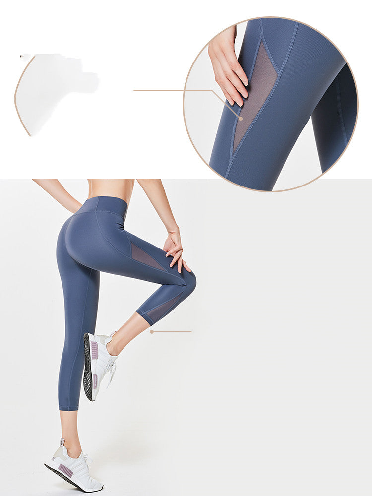 Women'S Wear Leggings Sports Pants Fitness Pants Running Pants Cropped