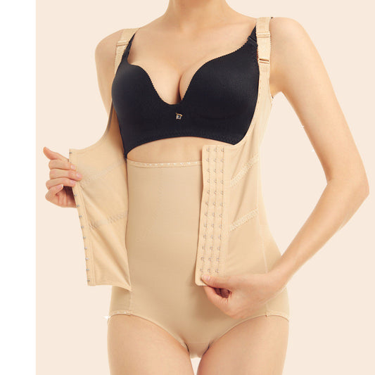 Postpartum Breasted Belly Shaping Corset Women's Shaping One-piece Shaping Waist