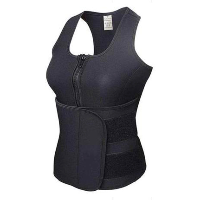 Sweat Neoprene Tank Top Slimming Adjustable Waist Trainer