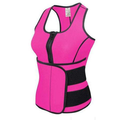 Sweat Neoprene Tank Top Slimming Adjustable Waist Trainer