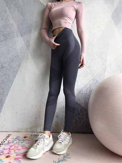 Tight pants hips fitness stretch pants