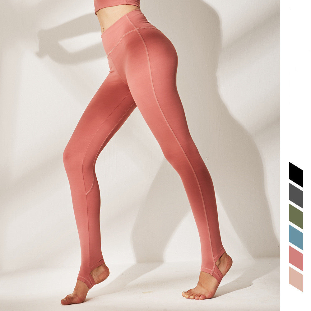 Quick-drying step-on running tights