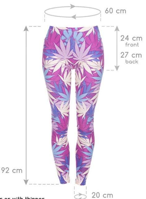 3D digital print leggings