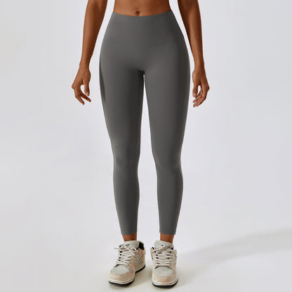 Quick-drying Nude Feel Hip Raise Yoga Pants Women's Outdoor Leggings