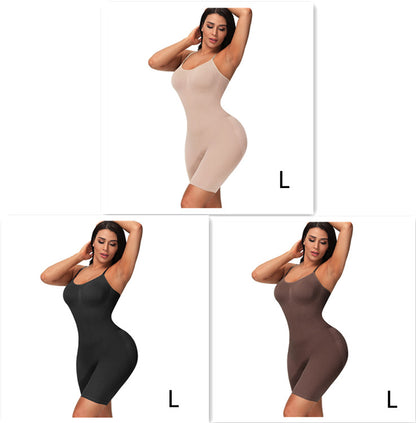 Women's Seamless Body Shaping Bodysuit Thin Elastic Body Shaping