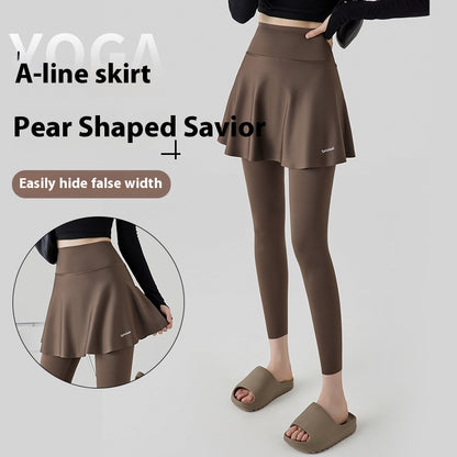 Yoga Culottes For Women High Waist Hip Lift Outer Wear