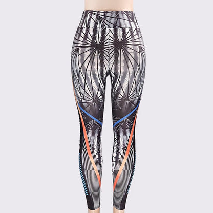 Don't Stop Letter Print Fitness Women Leggings 3D Printed Slim Jeggings