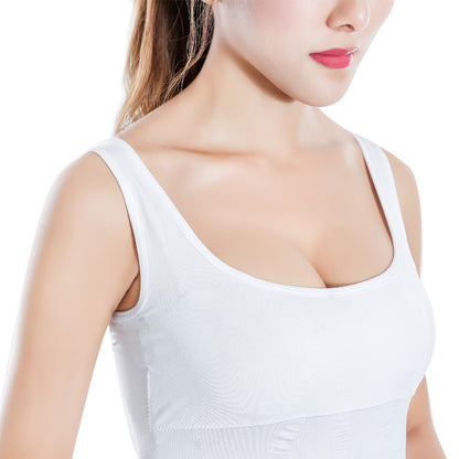 Seamless body shaping vest