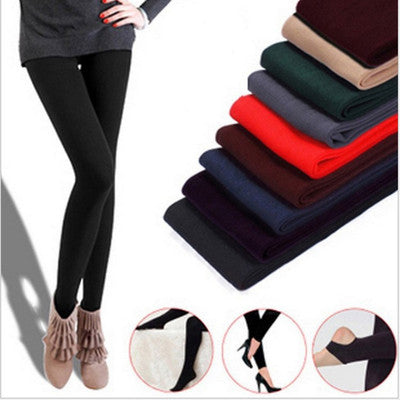 Autumn Korean single brushed Leggings nine all-match ladies tights back foot wholesale pantyhose