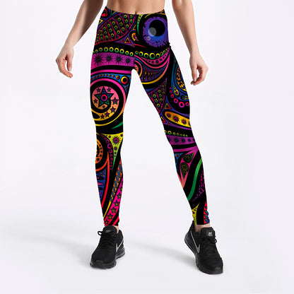 Printed leggings for women