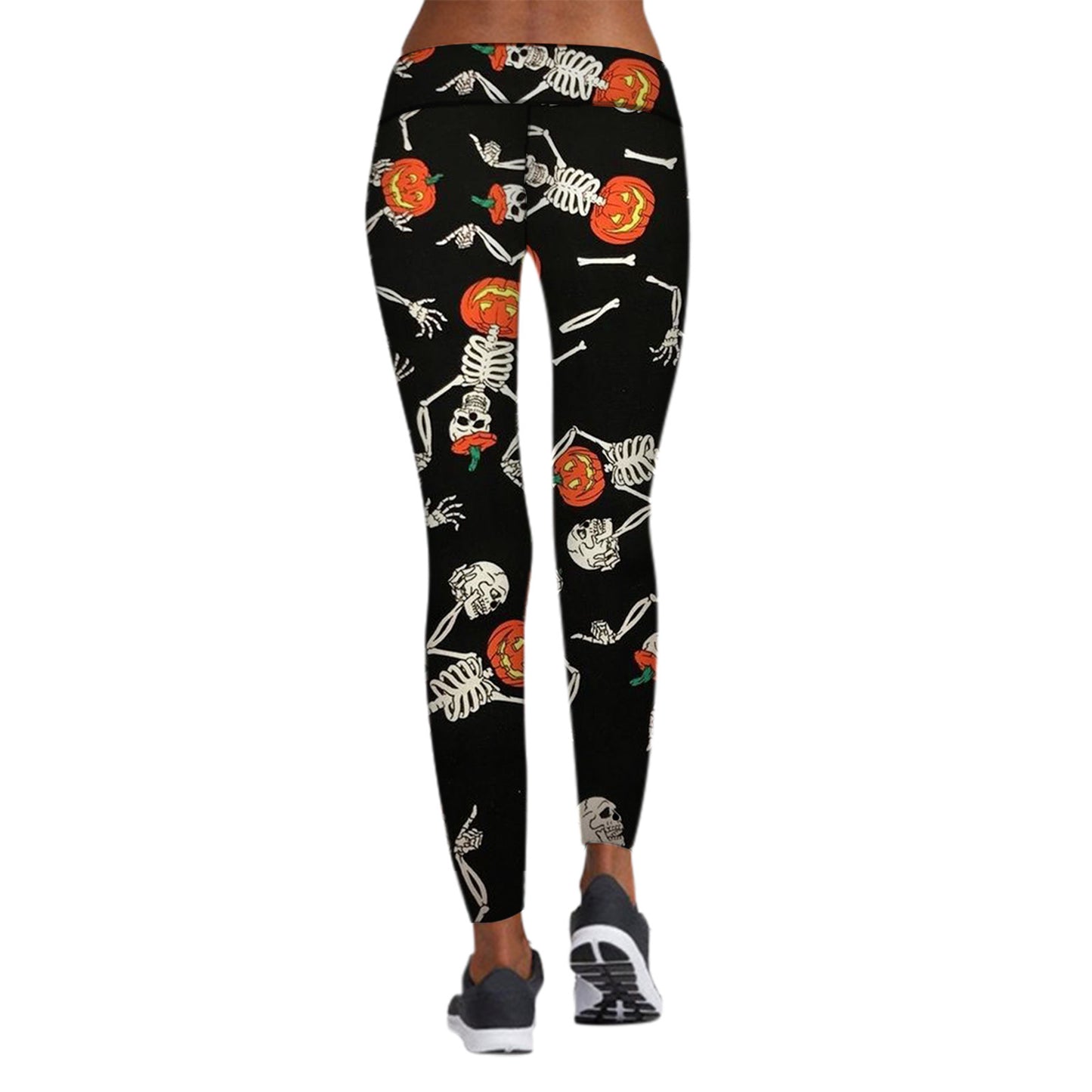 Printed Leggings Halloween Sports Yoga Pants High Stretch Pencil Pants