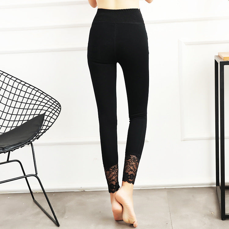 Thickened plus velvet cotton leggings