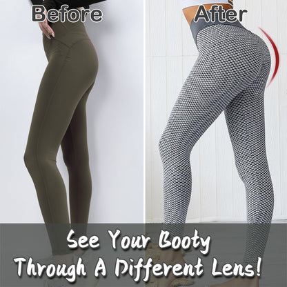 TIK Tok Leggings Women Butt Lifting Workout Tights Plus Size