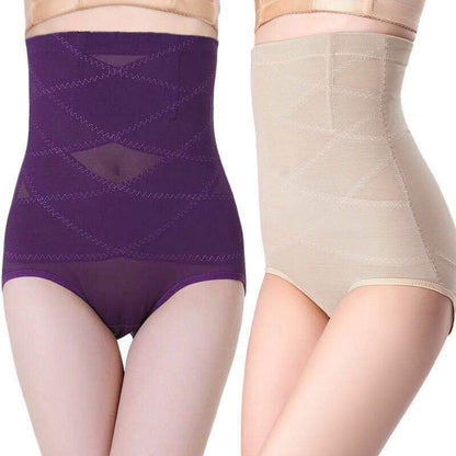 High Waist Seamless Cross Postpartum Body Pants