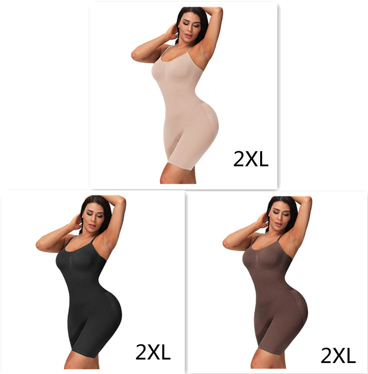 Women's Seamless Body Shaping Bodysuit Thin Elastic Body Shaping